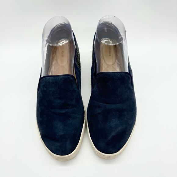BIRDIES Swift Slip-on Sneaker In Night Sky Navy Suede - 7.5 Contemporary Minimal - Picture 5 of 13
